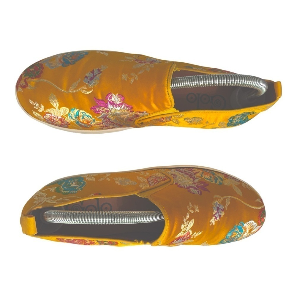 Golo Vivian Platform Silk Floral Shoes  Size 10 - Picture 5 of 12